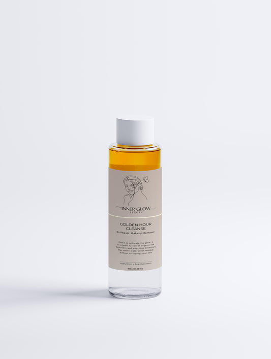 Golden Hour Cleanse · Bi-Phasic Makeup Remover